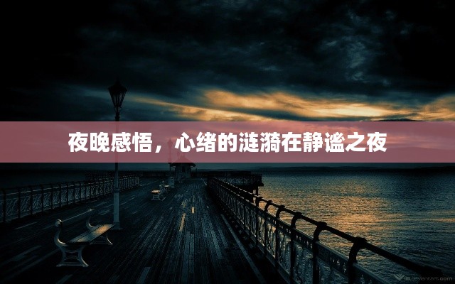 夜晚感悟,心绪的涟漪在静谧之夜