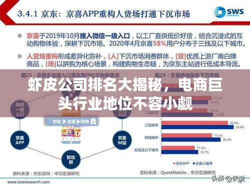 虾皮公司排名大揭秘，电商巨头行业地位不容小觑