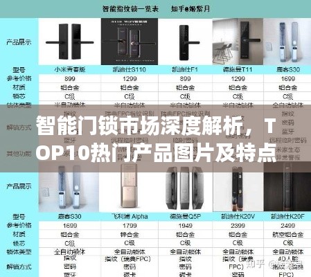 智能门锁市场深度解析，TOP10热门产品图片及特点全解读