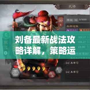 刘备最新战法攻略详解，策略运用与实战技巧
