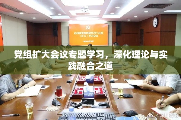 党组扩大会议专题学习,深化理论与实践融合之道