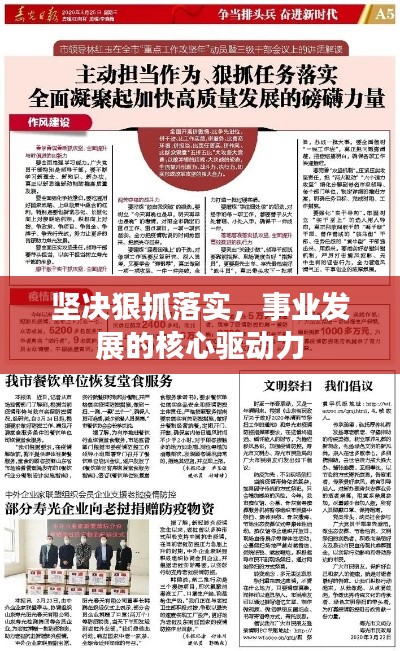 坚决狠抓落实,事业发展的核心驱动力