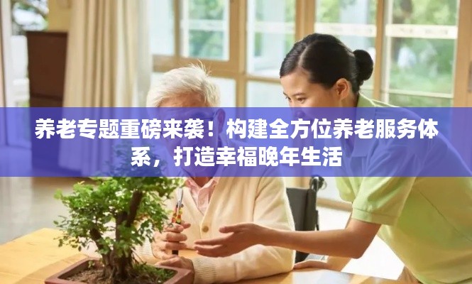 养老专题重磅来袭！构建全方位养老服务体系，打造幸福晚年生活